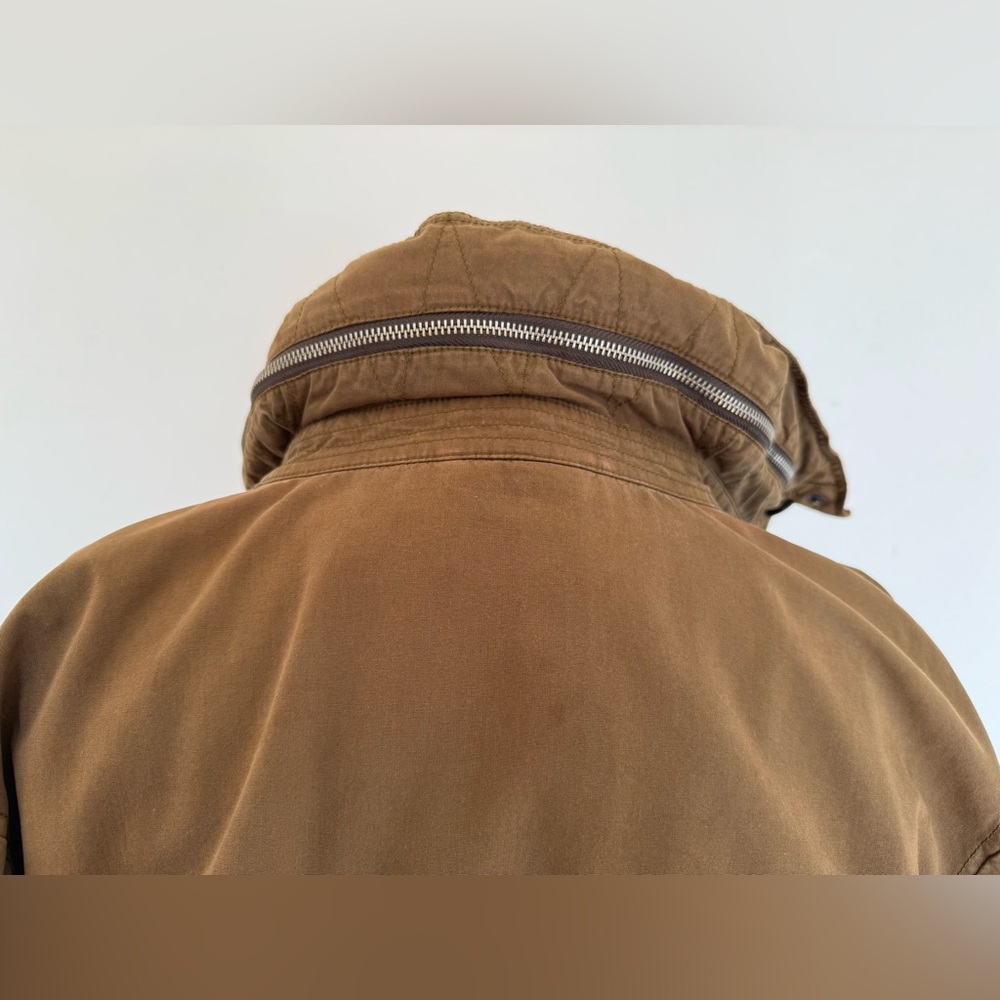 J CREW WALLACE AND BARNES CLASSIC COTTON MILITARY JACKET DRAB OLIVE GREEN - Picture 3 of 11